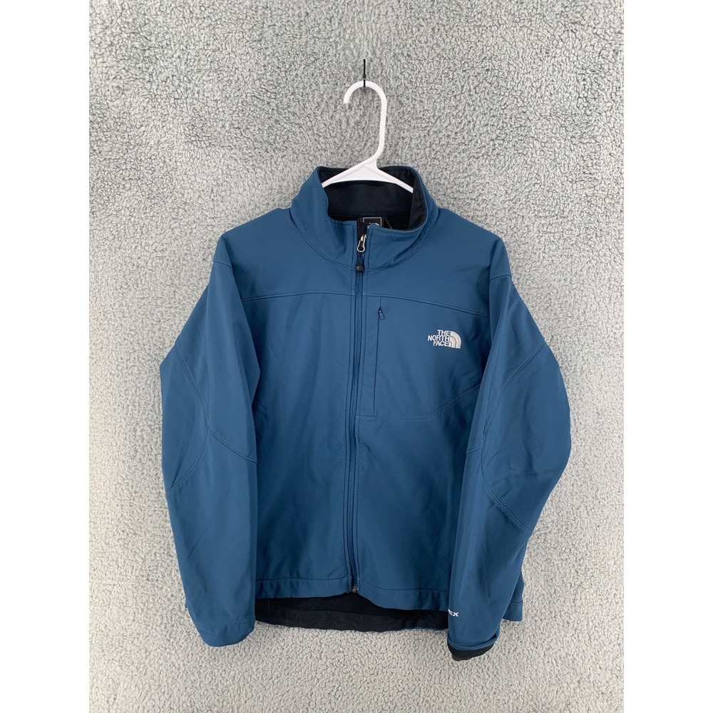 The North Face Apex Bionic Softshell Jacket Blue Womens Sz XL